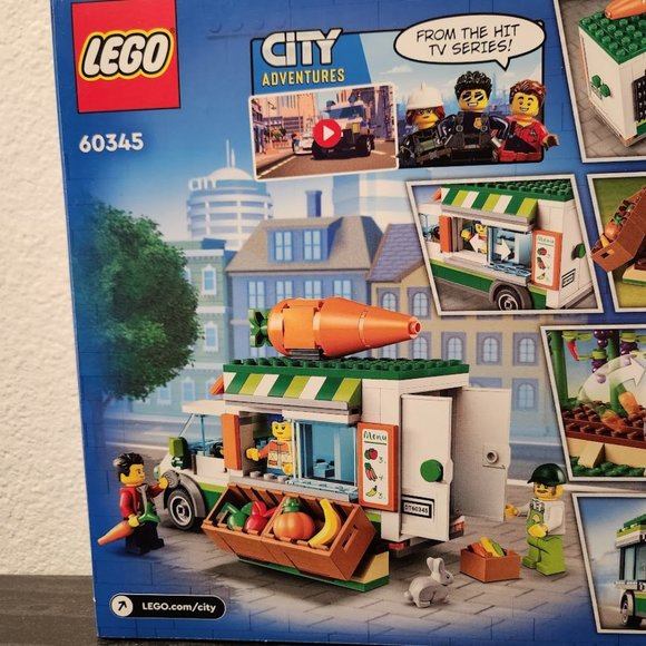 LEGO City Farmers Market Van 60345 Building Set Food Truck Farm Van Easter gift - Picture 8 of 13